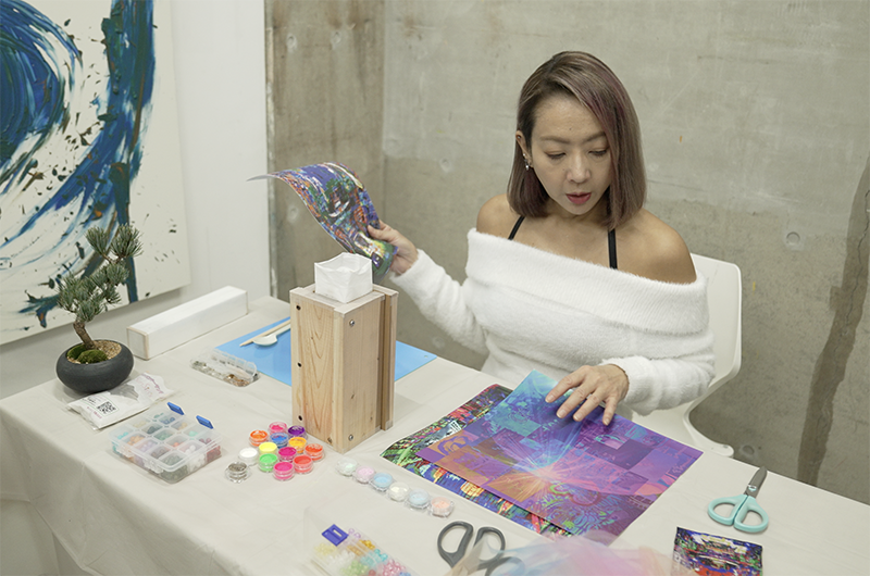 Space BD Collaboration between SPACE x ART x NFT World renowned artist Masa Hayami’s art will be launched into space by the end of FY2023 and preserved as an NFT after returning to Earth