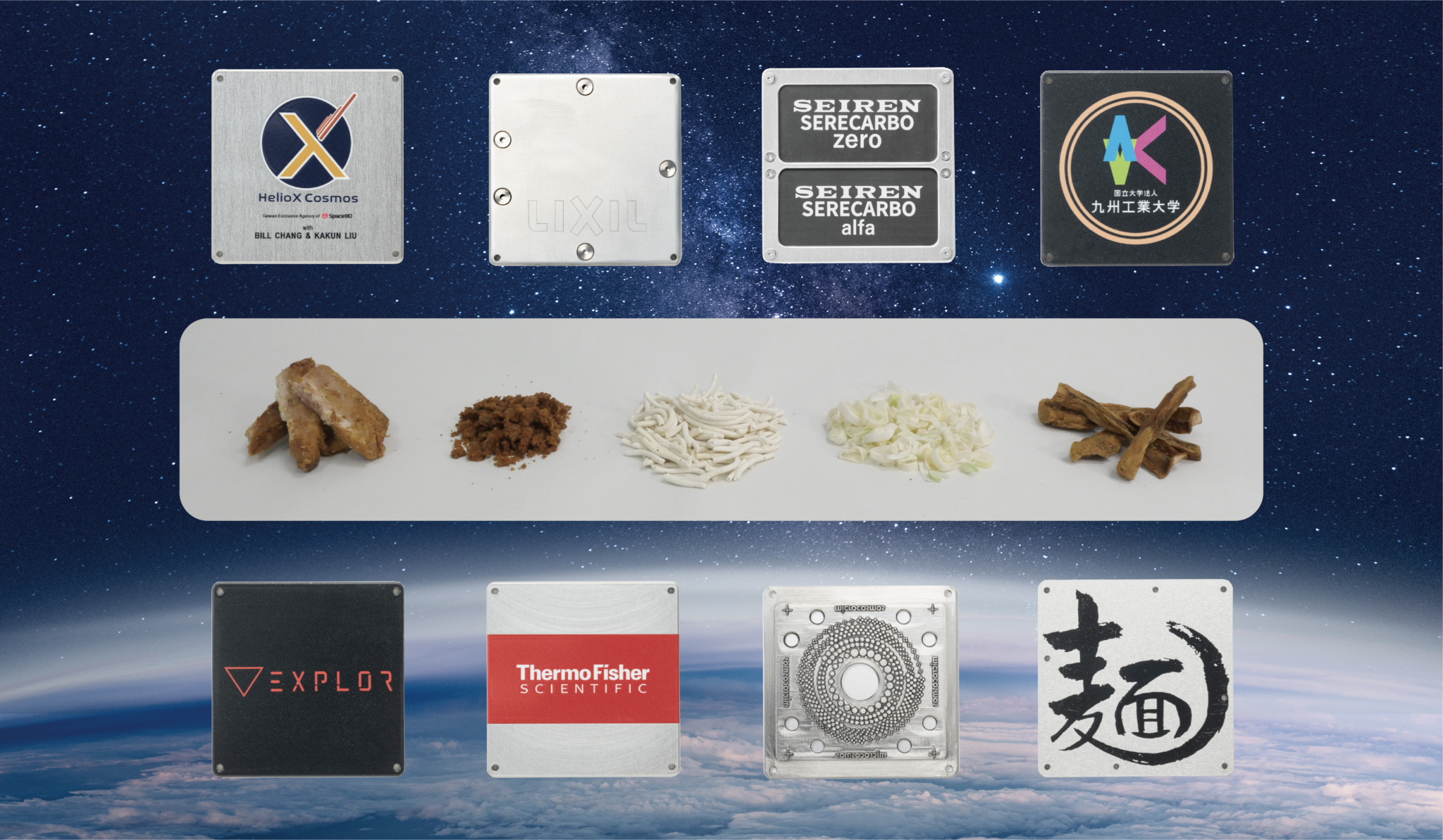 Space Delivery Project “RETURN to EARTH” Third Round Launch Scheduled for Early November!!In addition to research & development materials and promotional use, also launching new space use projects aiming to promote food and D&IItems planned to be exposed on the Exposed Facility platform on the International Space Station for approx. 6 months, and then returned to Earth around autumn 2024