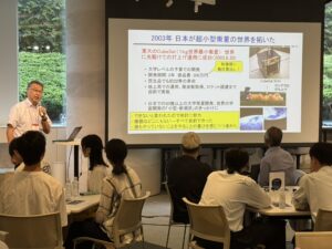 東京大学・中須賀真一教授