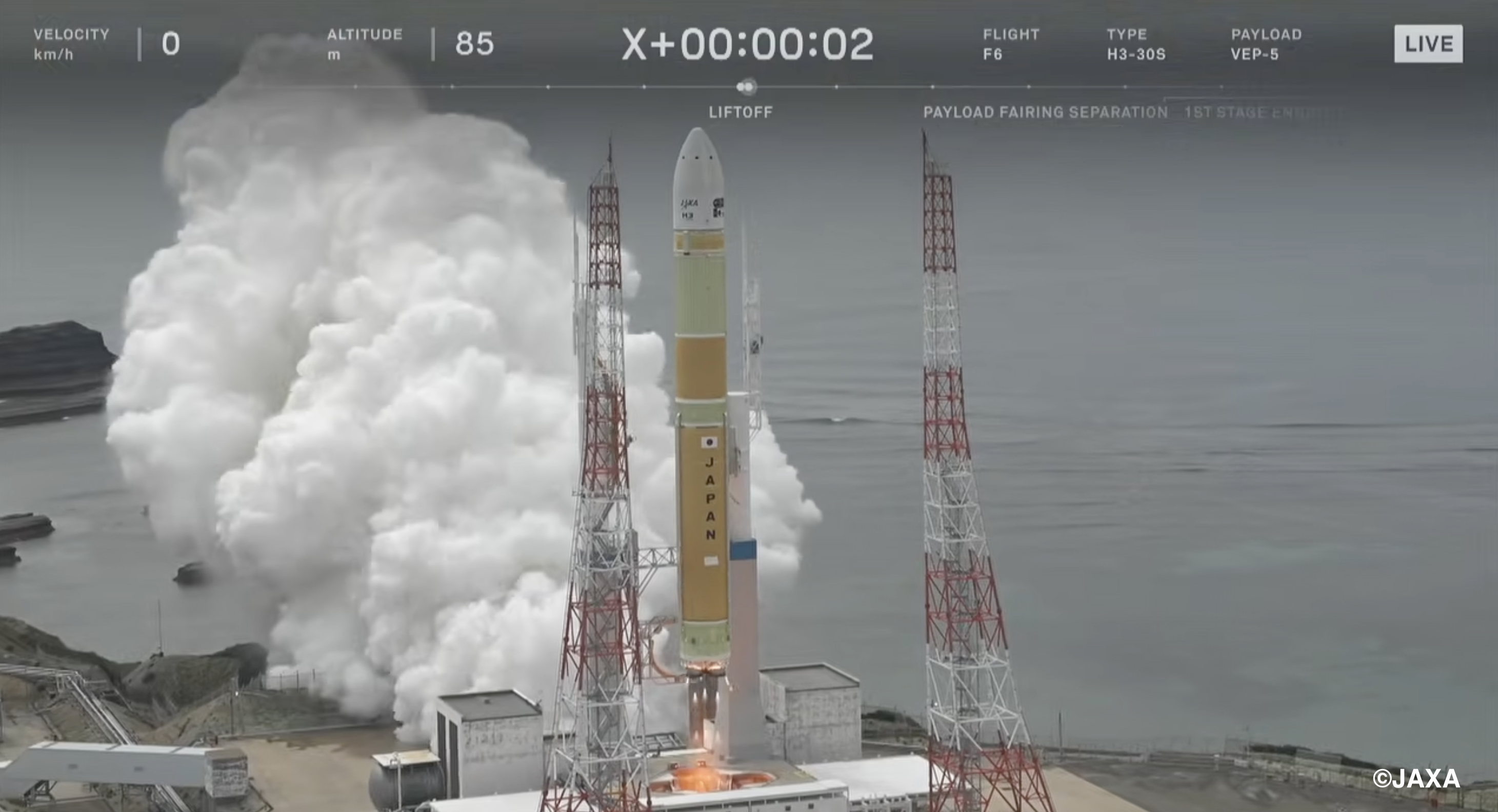 H3ロケット6号機にて基幹ロケット初の「民間相乗り打上げサービス」を完遂